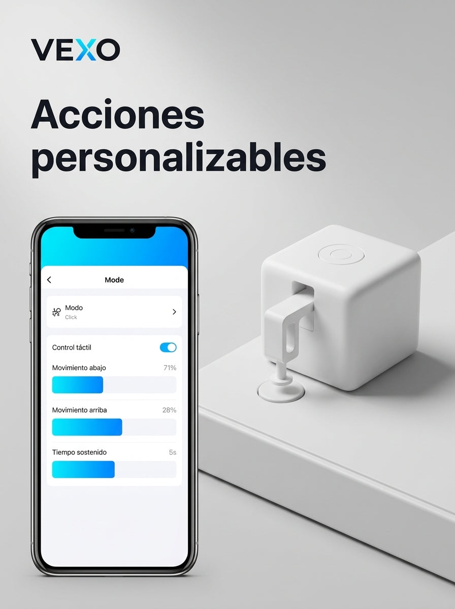 VEXO Bot — El mini robot que pulsa tus botones por ti